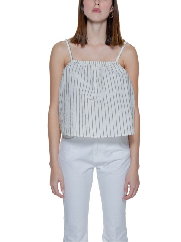 Vero Moda Beige Organic Cotton Tank Top