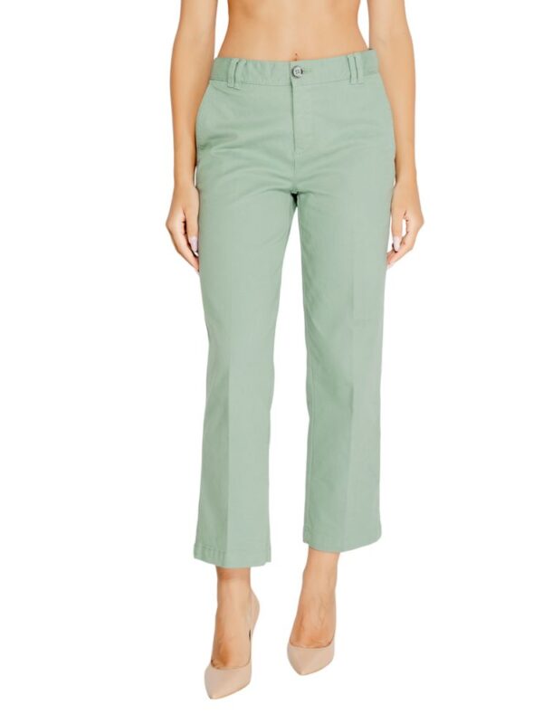 Street One Turquoise Cotton Pant