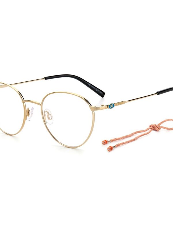 M Missoni Gold Metal Frames