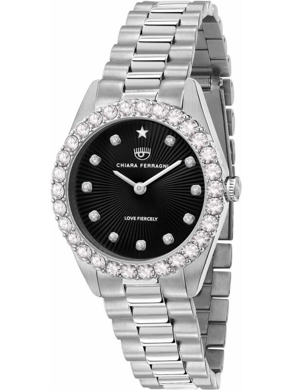 Chiara Ferragni Silver Stainless Steel Watch