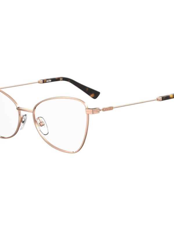 Moschino Gold Metal Frames