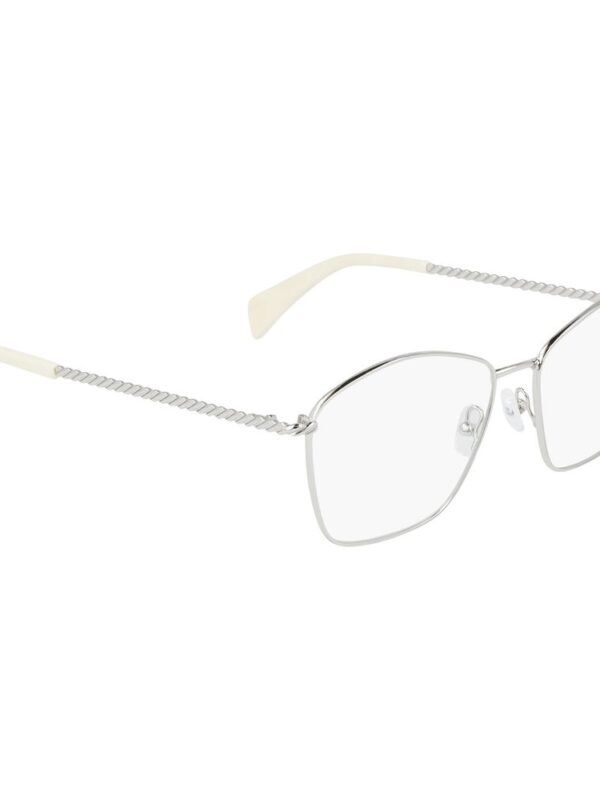 Lanvin Gray Metal Frames