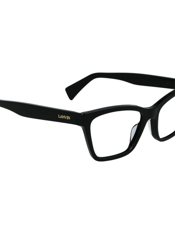 Lanvin Black Acetate Frames