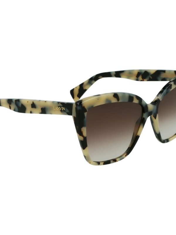 Lanvin Gray Acetate Sunglasses