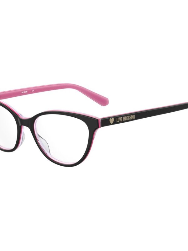 Love Moschino Black Acetate Frames