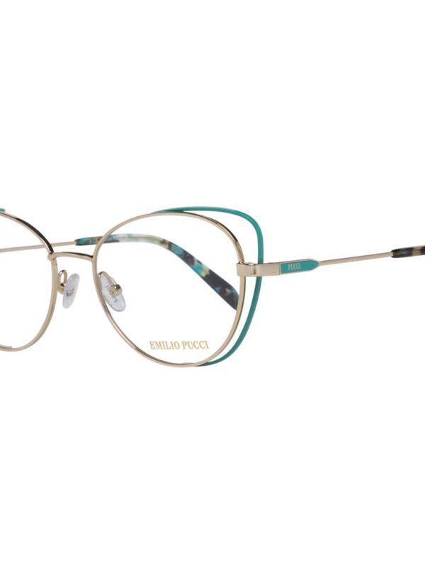 Emilio Pucci Gold Women Optical Frames