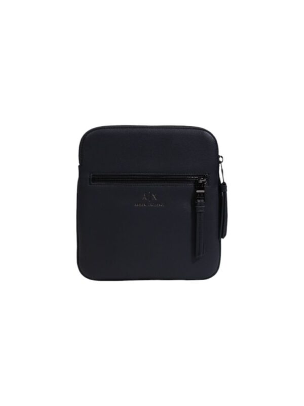 Armani Exchange Blue Polyester Messenger Bag