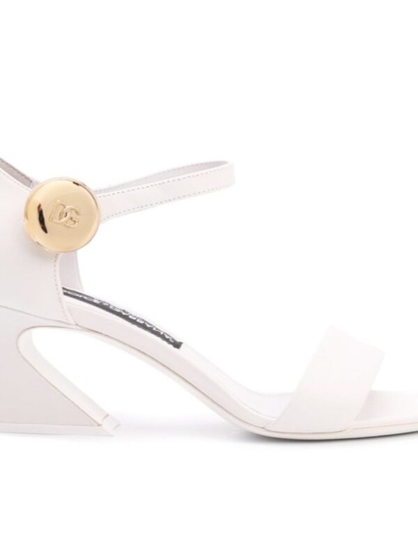 Dolce & Gabbana White Calfskin Women Pump