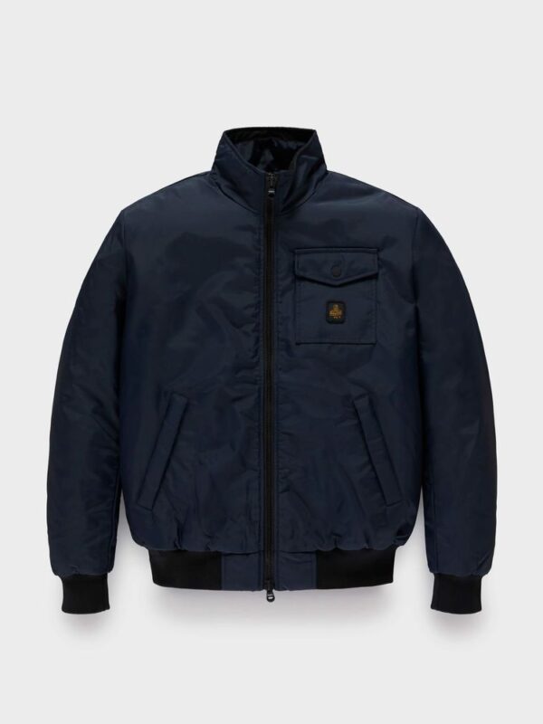 Refrigiwear Blue Polyamide Men Jacket
