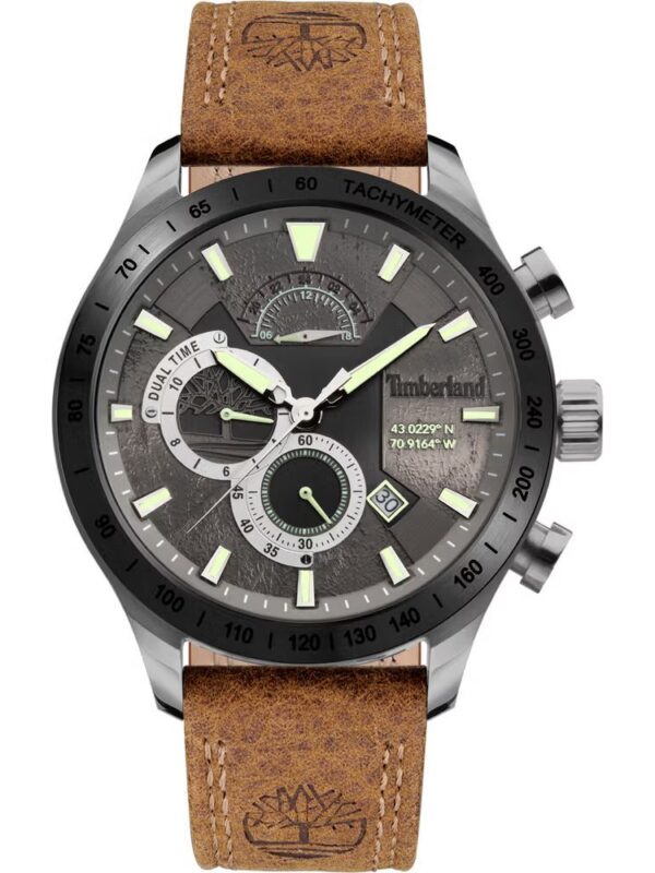 Timberland Brown Leather Watch