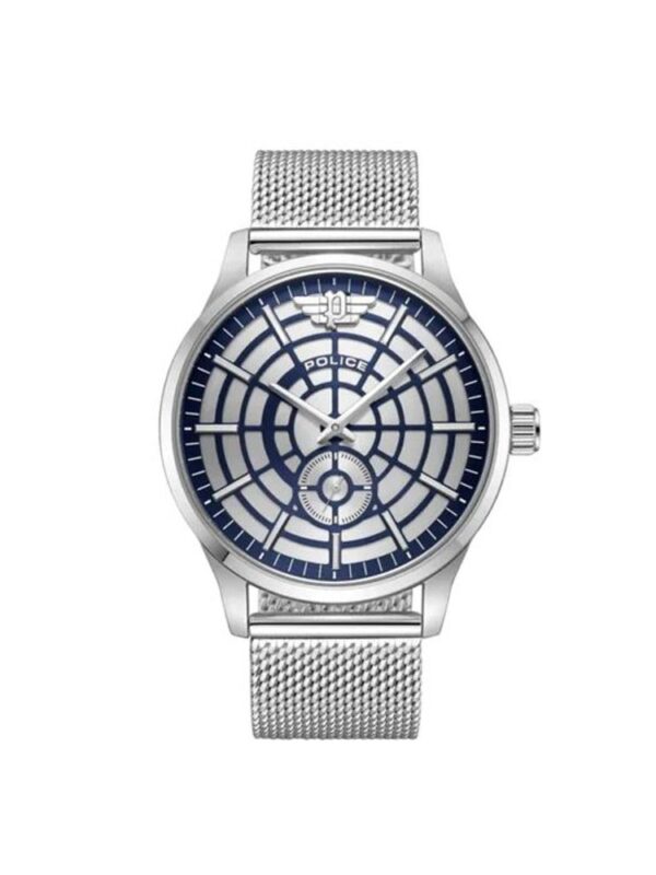 Police Gray Stainless Steel Watch
