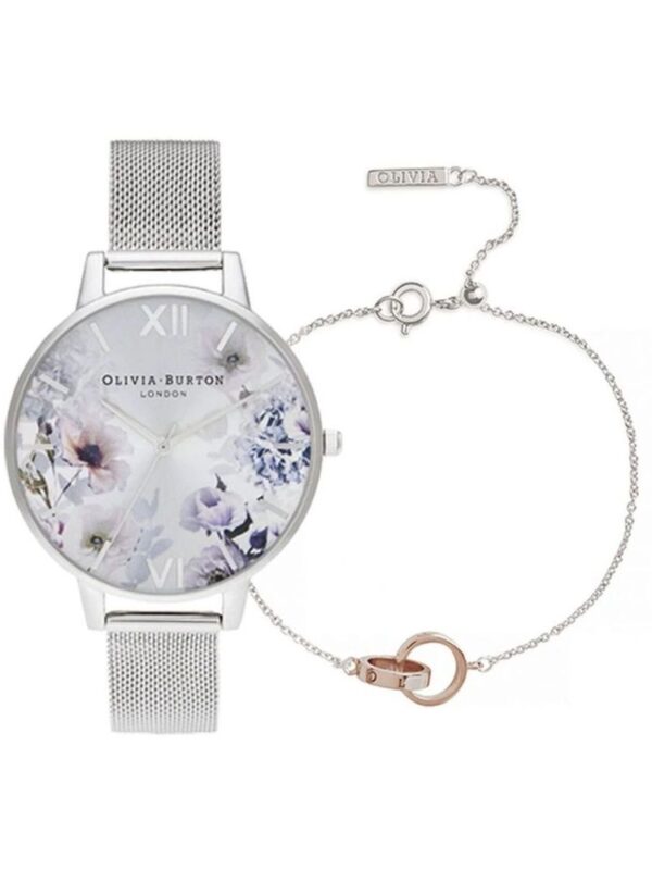 Olivia Burton Gray Stainless Steel Watch