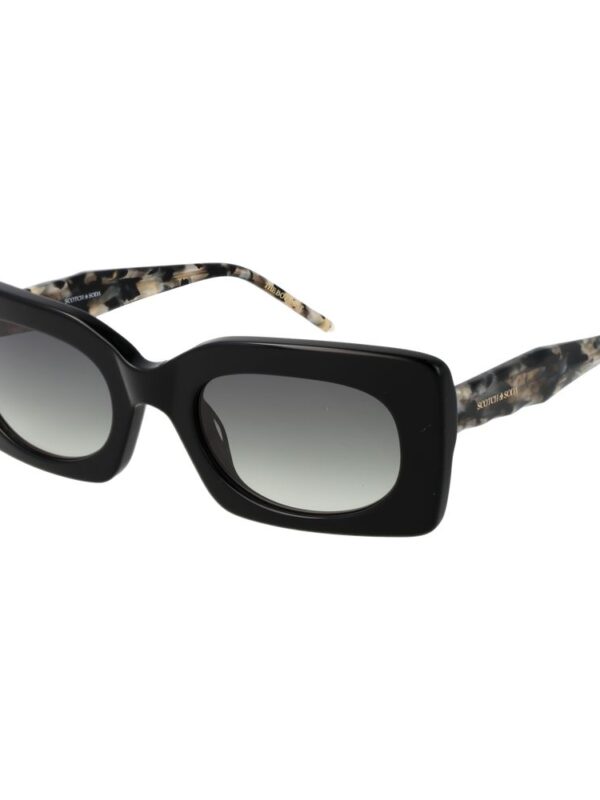 Scotch & Soda Black Women Sunglasses