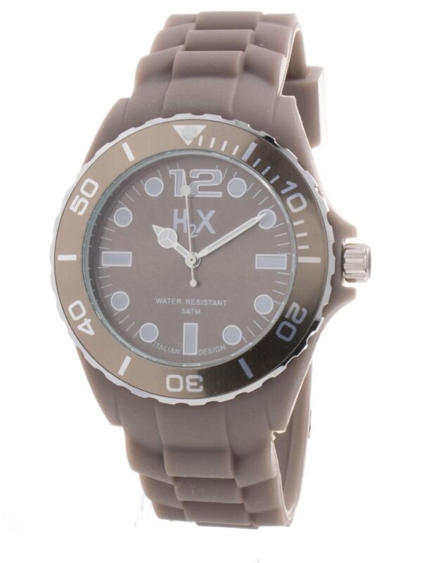 Haurex Gray Rubber Watch