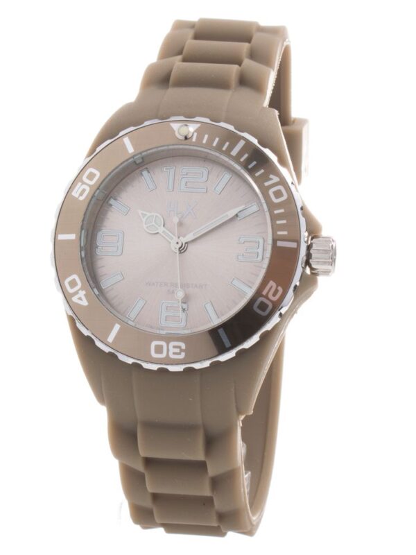 Haurex Brown Rubber Watch