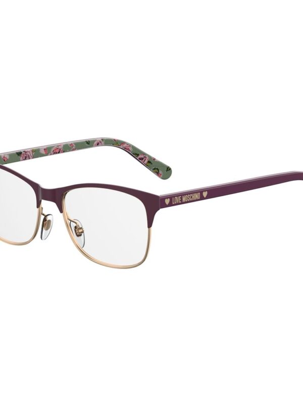 Love Moschino Purple Metal Frames