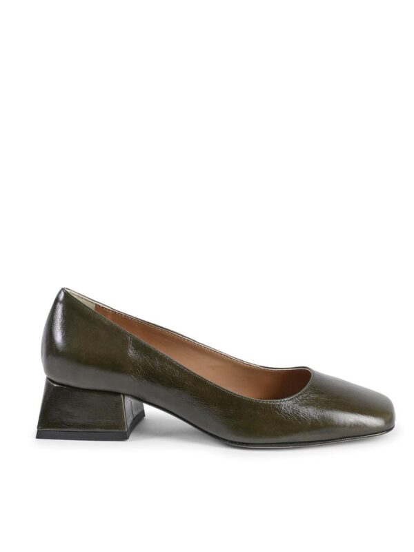 19V69 Italia Green Leather Pump