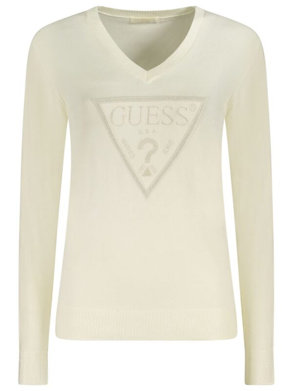 Guess Jeans White Viscose Sweater