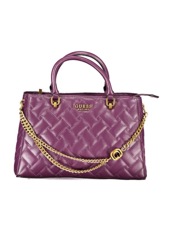 Guess Jeans Purple Polyethylene Handbag