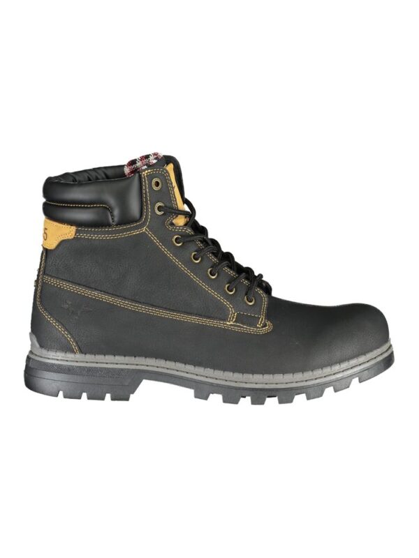 Carrera Sleek Lace-Up Boots with Contrast Accents