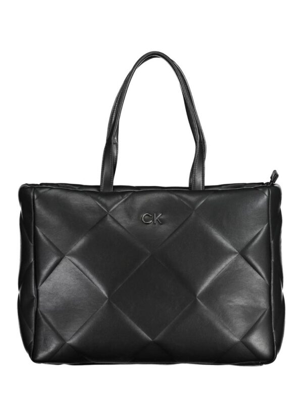 Calvin Klein Black Polyester Handbag