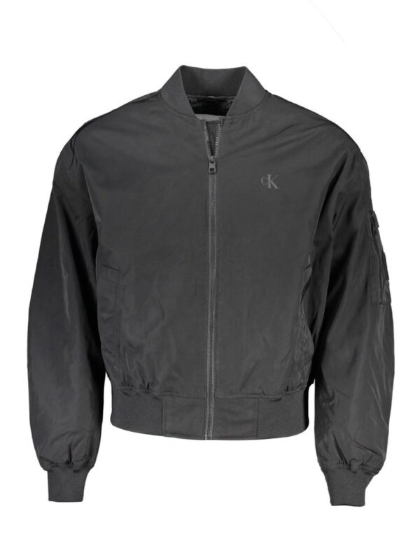 Calvin Klein Sleek Long Sleeve Zip-Up Jacket