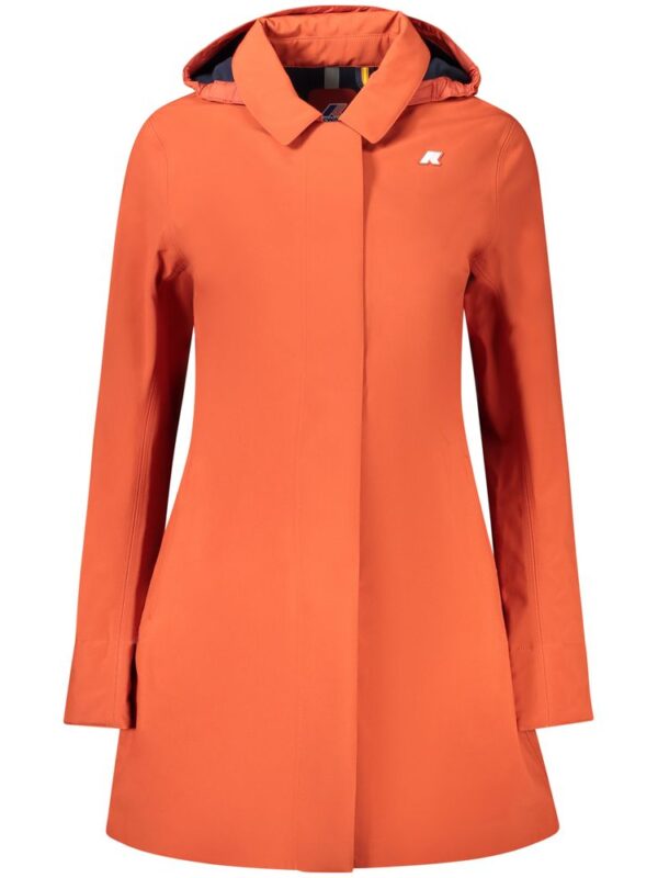 K-WAY Red Polyester Women Coat