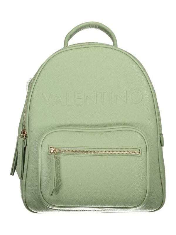 Mario Valentino Green Polyethylene Backpack