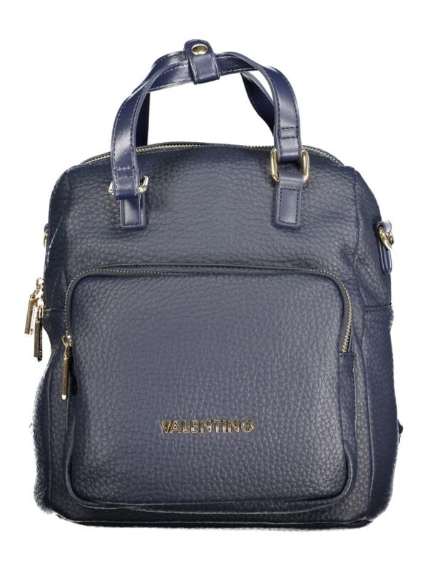 Mario Valentino Blue Polyethylene Women Backpack