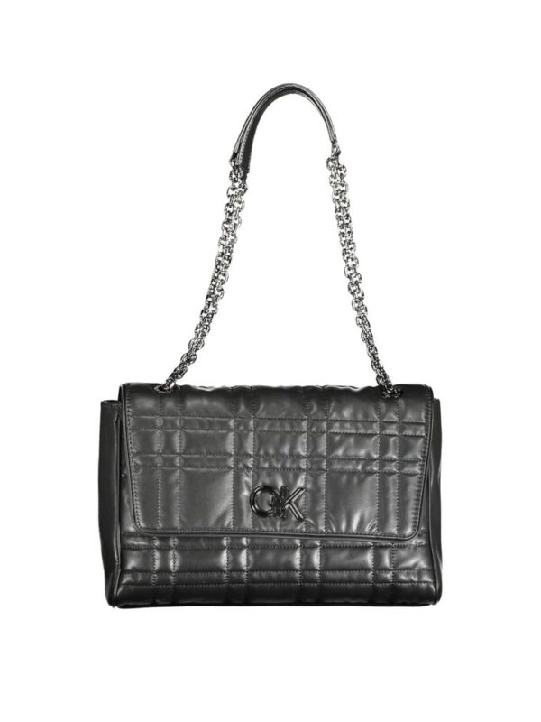 Calvin Klein Black Polyester Women Handbag
