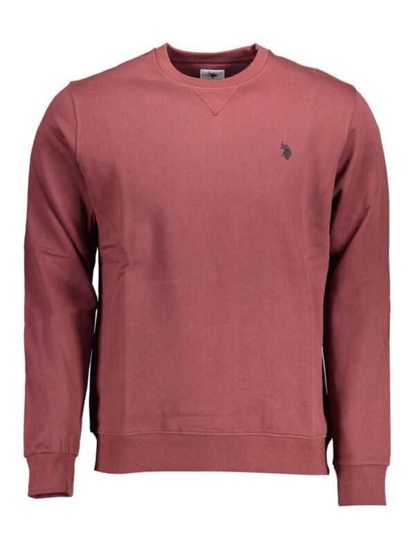 U.S. POLO ASSN. Purple Cotton Men Sweater