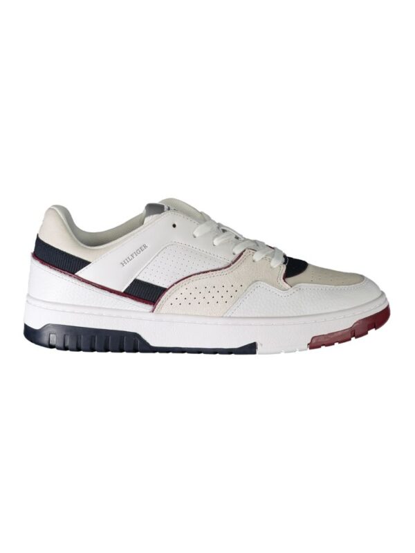Tommy Hilfiger White Polyethylene Men Sneaker