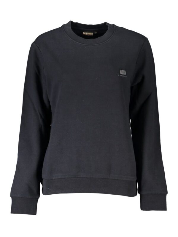 Napapijri Black Cotton Women Sweater
