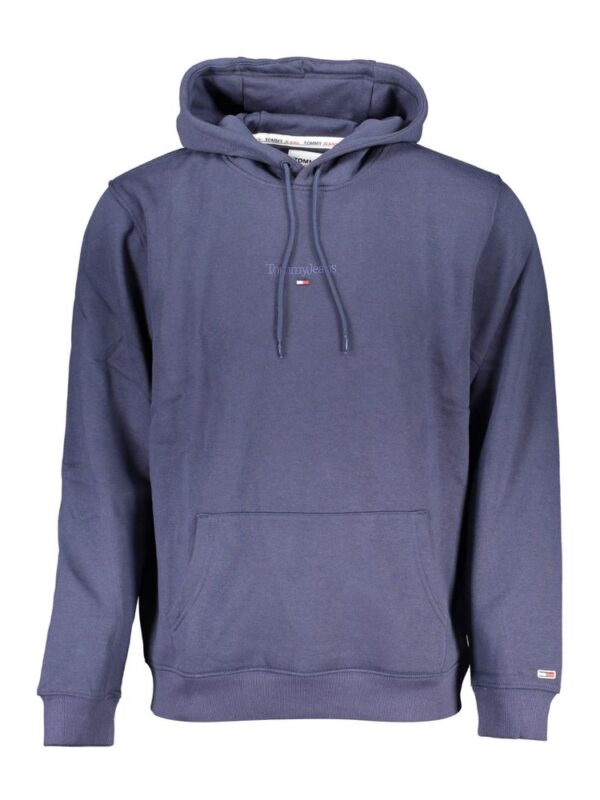 Tommy Hilfiger Blue Cotton Men Sweater