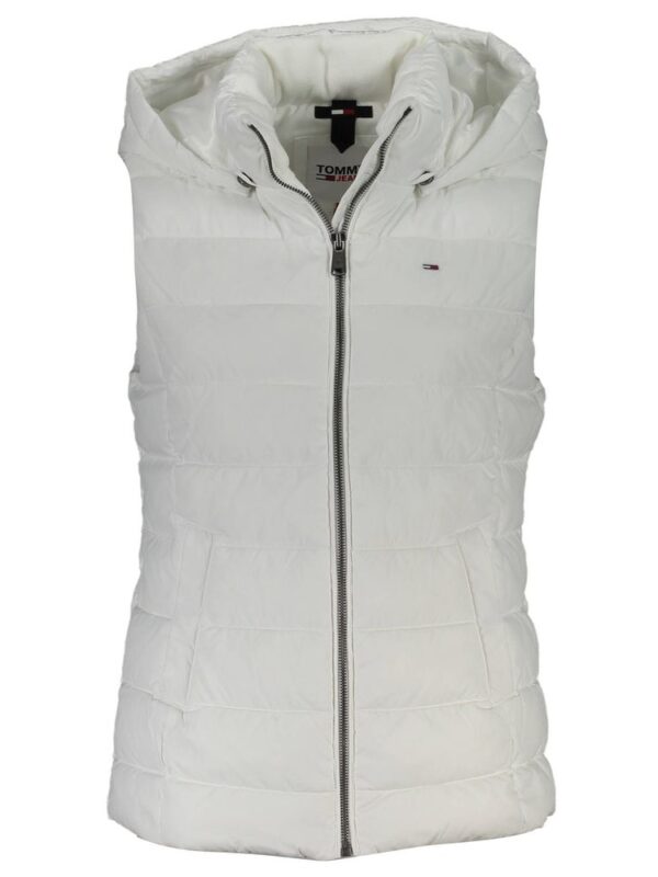 Tommy Hilfiger White Polyester Women Jacket