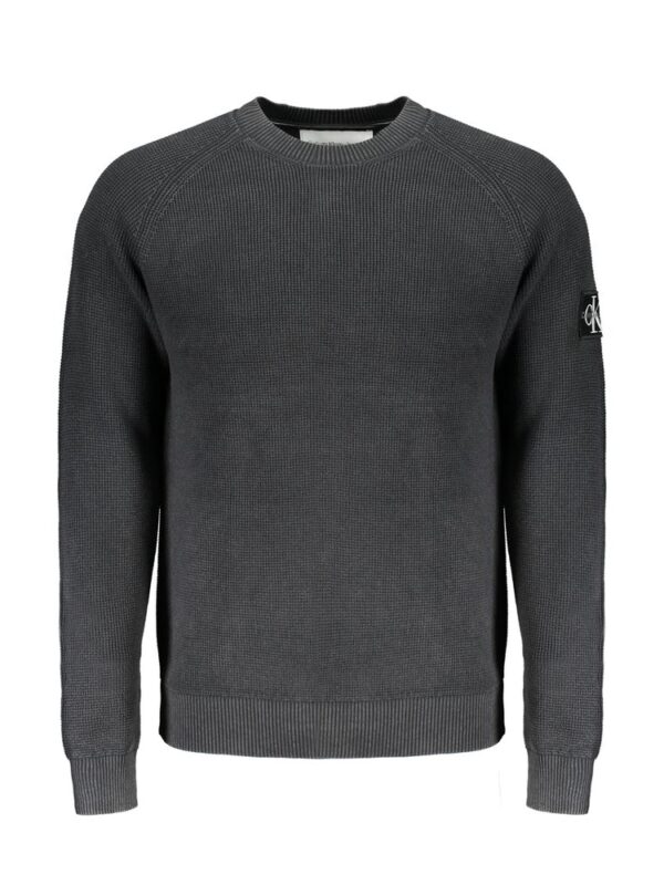 Calvin Klein Black Cotton Sweater