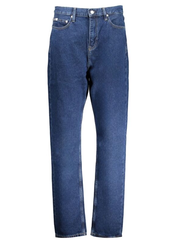 Calvin Klein Blue Cotton Jeans & Pant