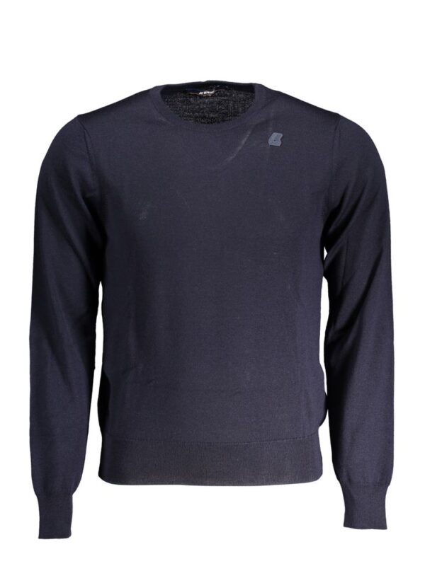 K-WAY Blue Wool Sweater