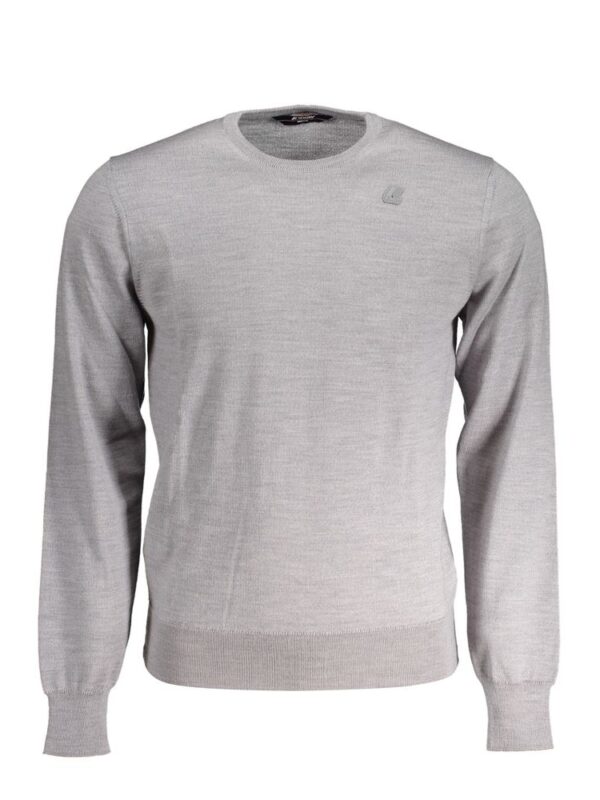 K-WAY Gray Wool Sweater