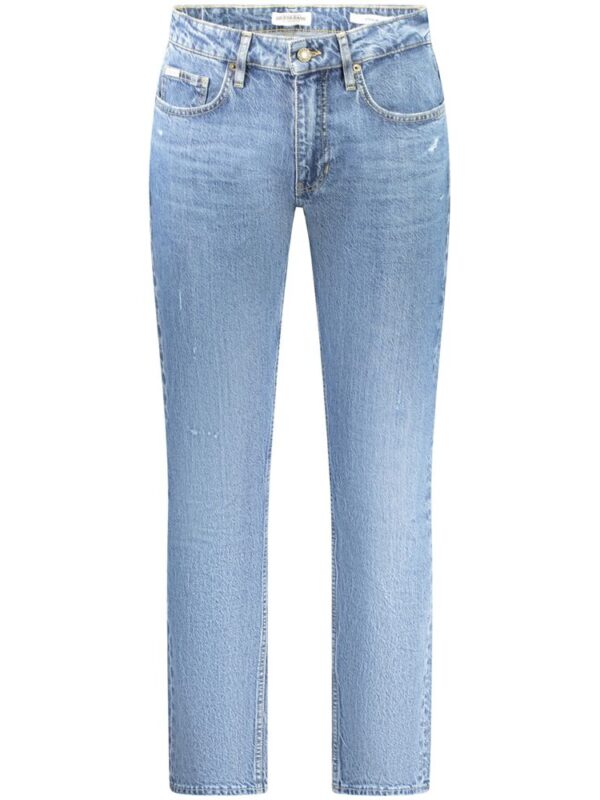 Guess Jeans Blue Cotton Men Jeans