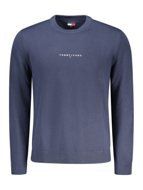 Tommy Hilfiger Blue Polyester Men Sweater