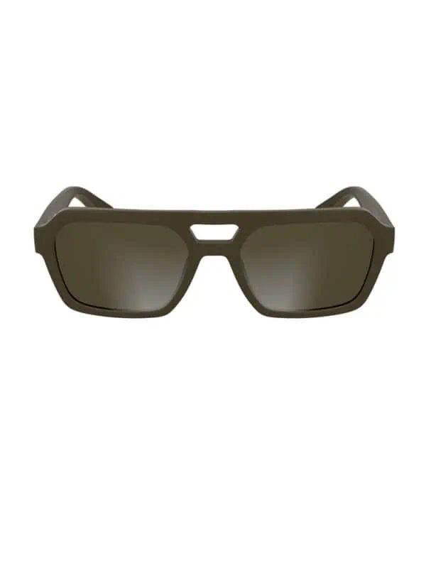 Oversized wraparound sunglasses with dark lenses and bold black frame for a stylish, modern look. Perfect for streetwear and outdoor adventures.
