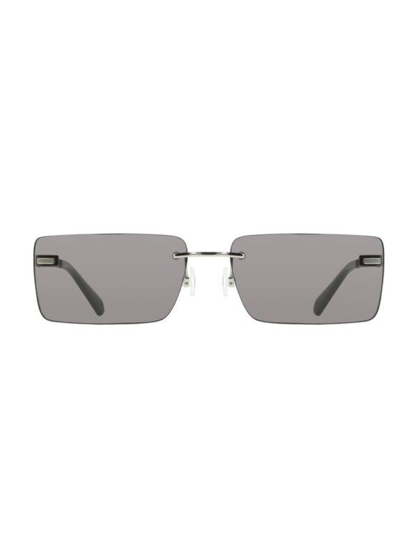 Calvin Klein Black Metal Women Sunglass