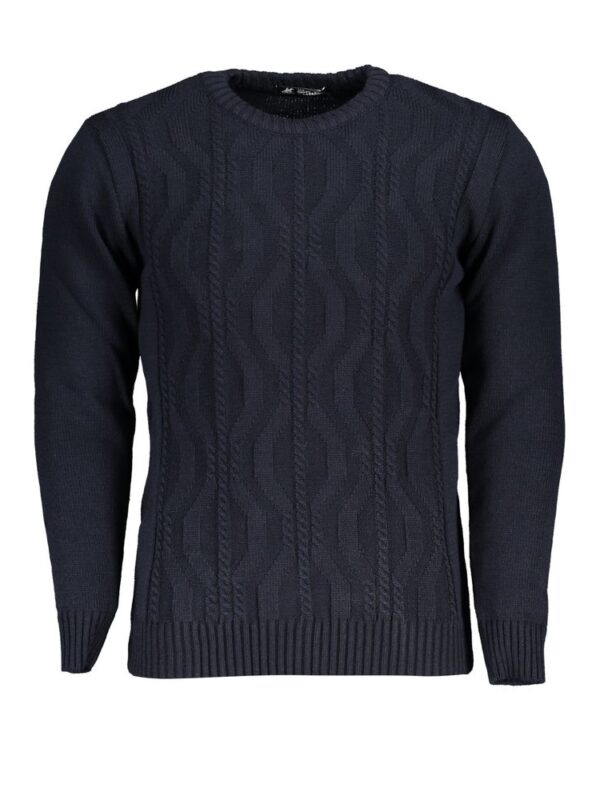 U.S. Grand Polo Blue Fabric Sweater