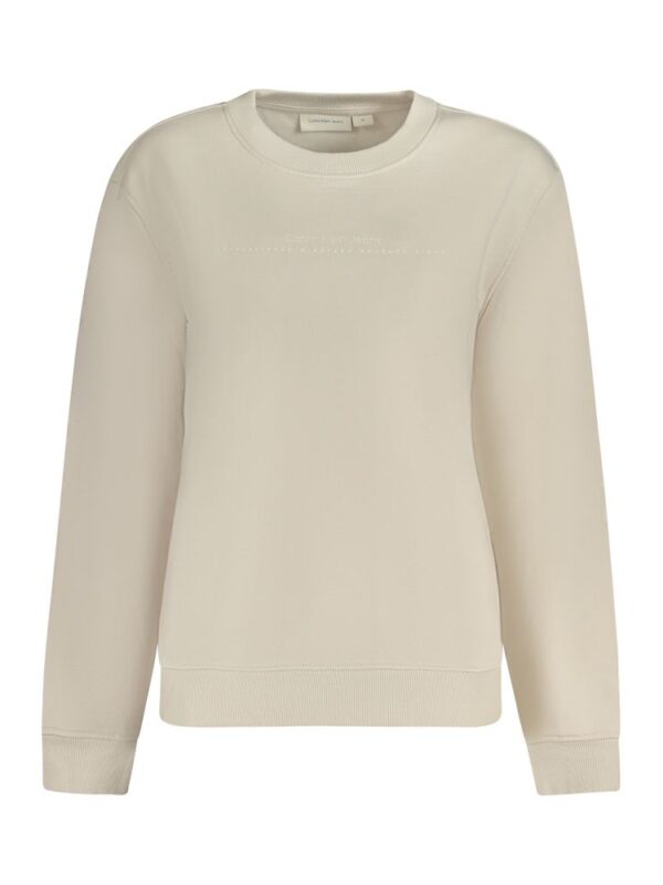 Calvin Klein Beige Cotton Women Sweater