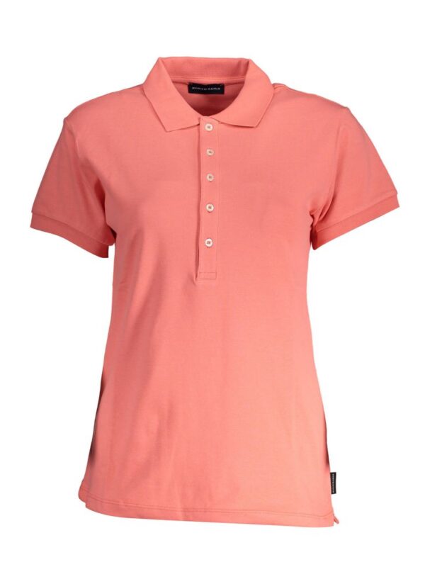 North Sails Pink Cotton Women Polo Shirt
