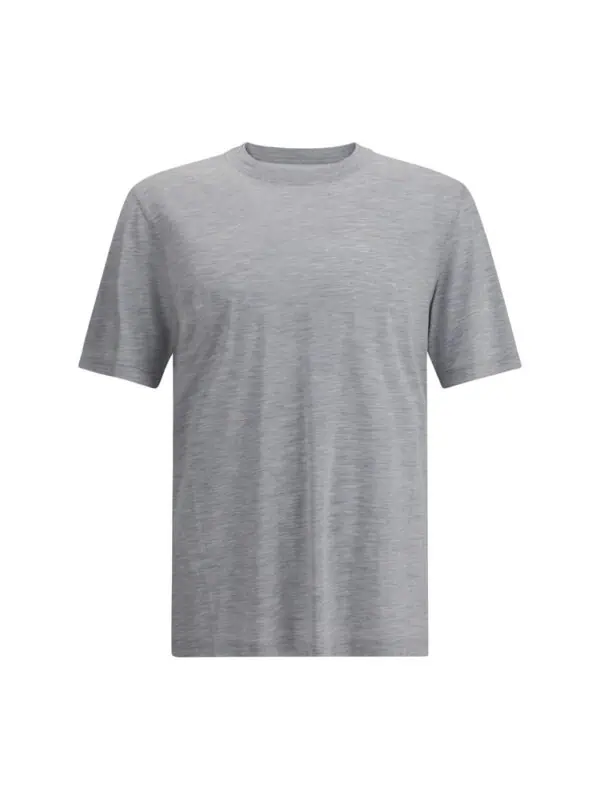 Relaxed fit gray men's T-shirt, casual wear for everyday comfort.