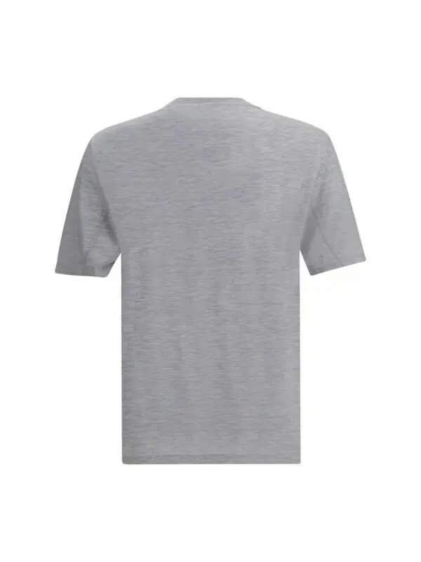 Lux brands men's light gray short sleeve t-shirt, casual everyday basic, comfortable and stylish, high-quality cotton fabric, versatile wardrobe essential, ideal for all seasons.