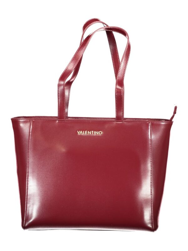 Mario Valentino Red Polyethylene Women Handbag
