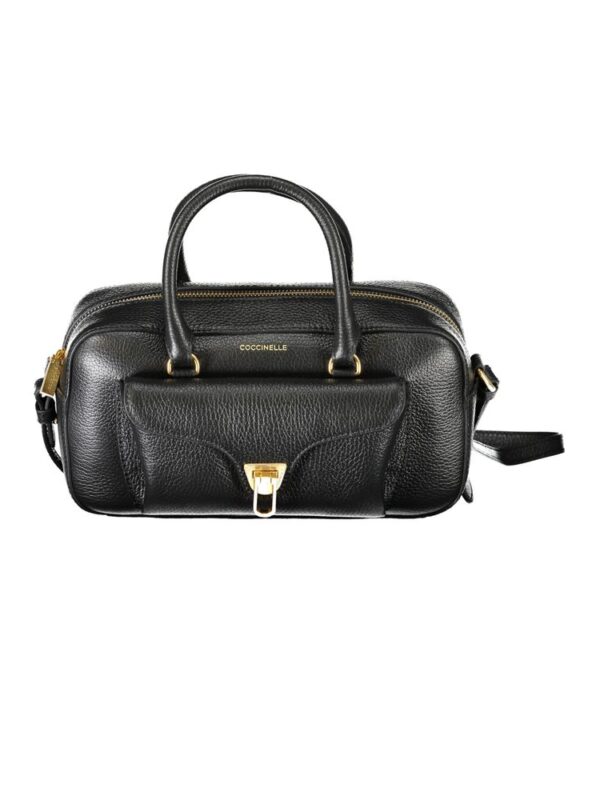 Coccinelle Black Leather Handbag